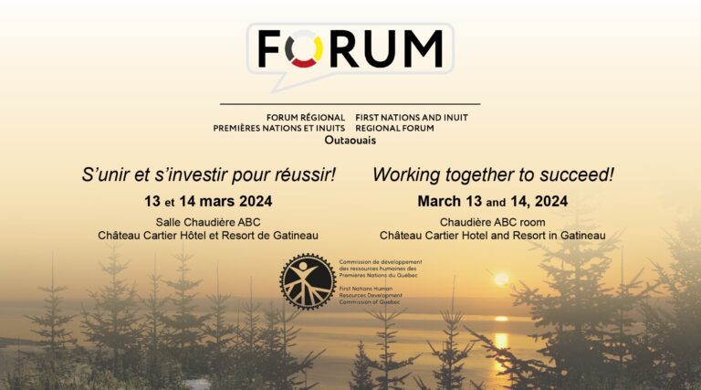 Plongée au cœur du Forum régional Premières Nations et Inuits Outaouais 2024 : S’unir et s’investir pour réussir
