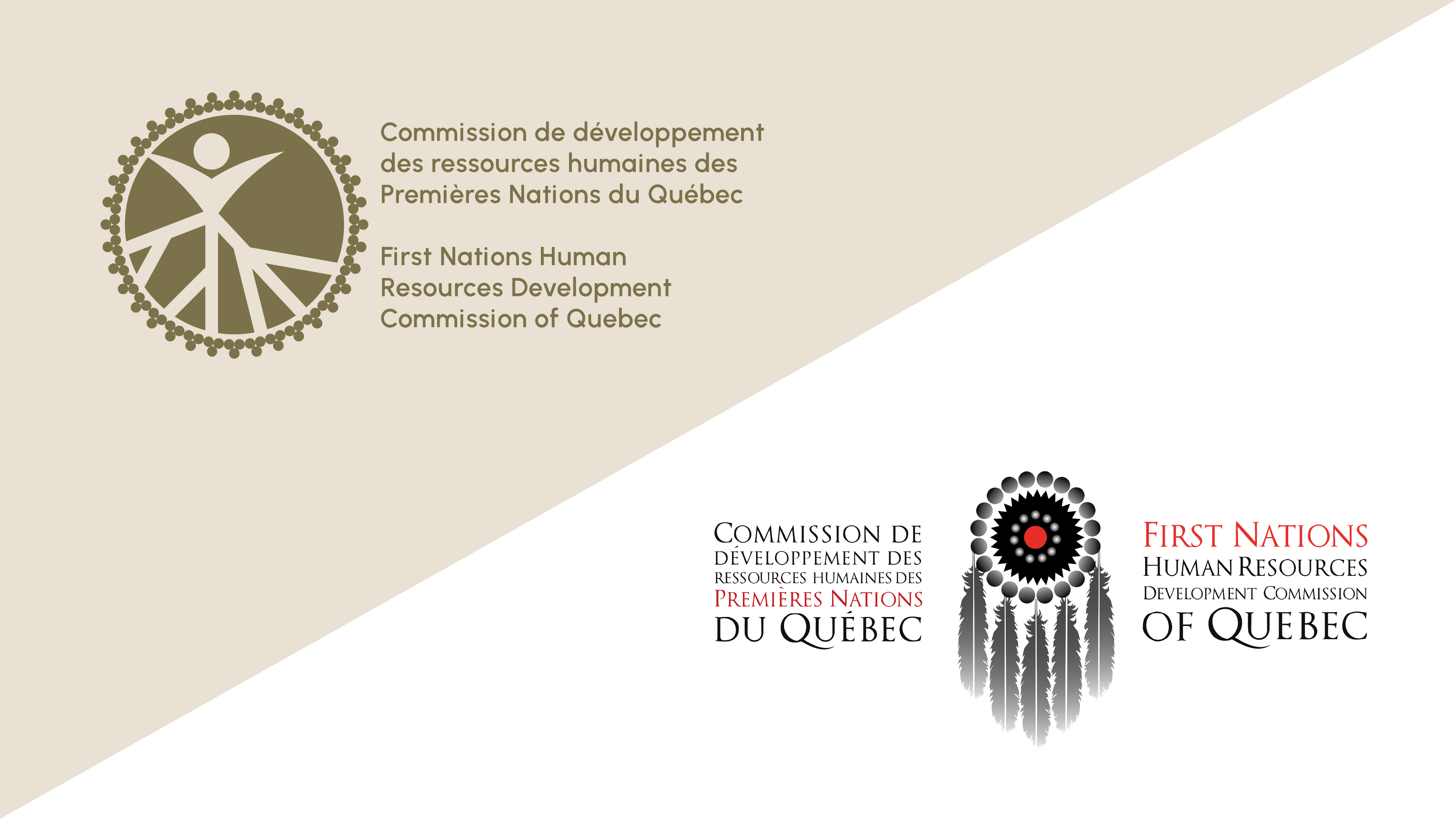 Les logos de la CDRHPNQ à travers le temps